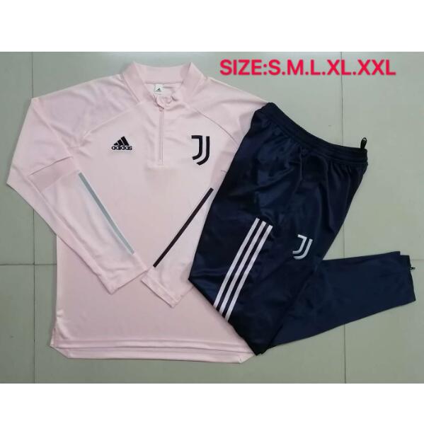 Juventus Pink Training Suits Sweatshirt with Pants 2020/21